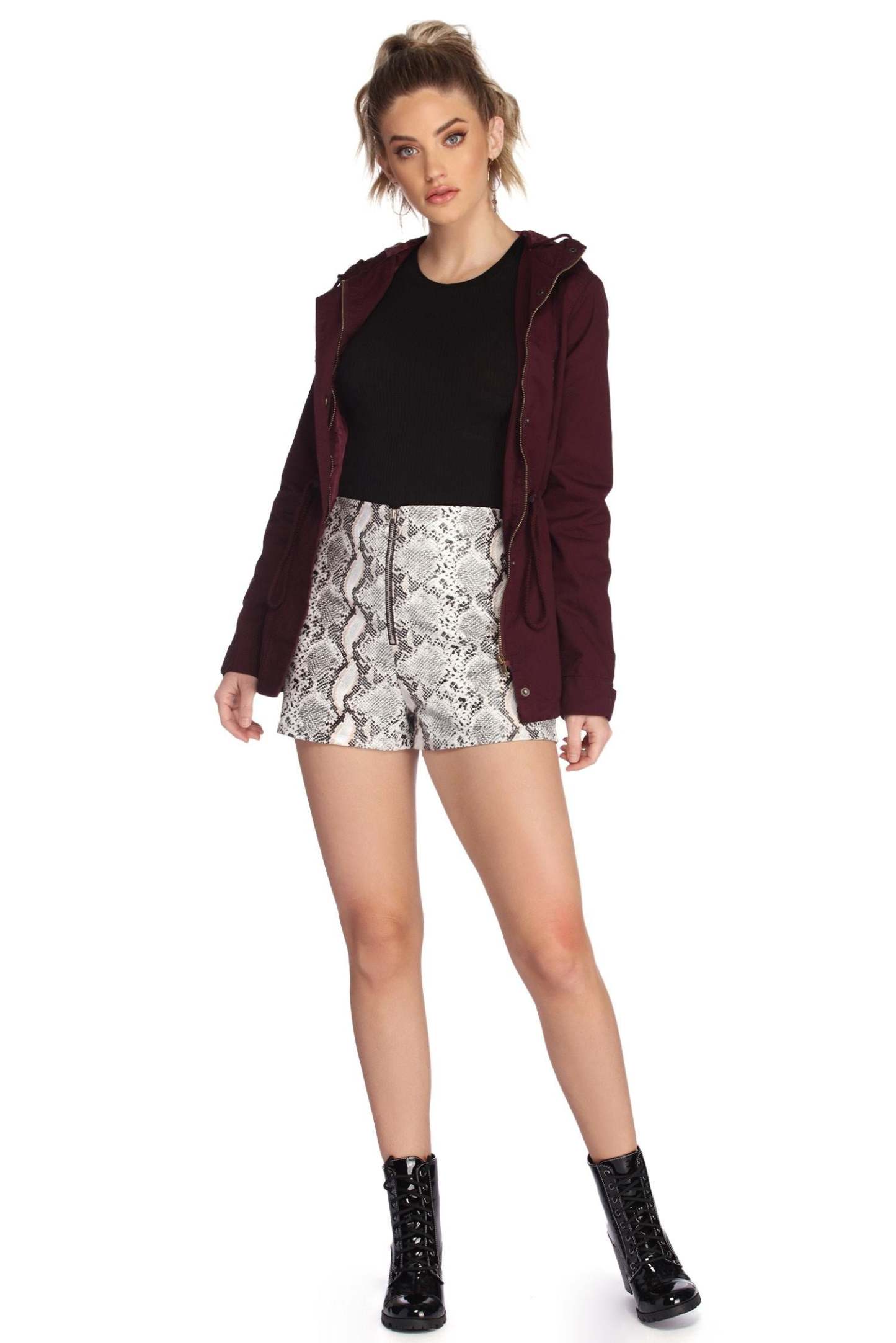 Hooded Out For An Adventure Anorak - Lady Occasions