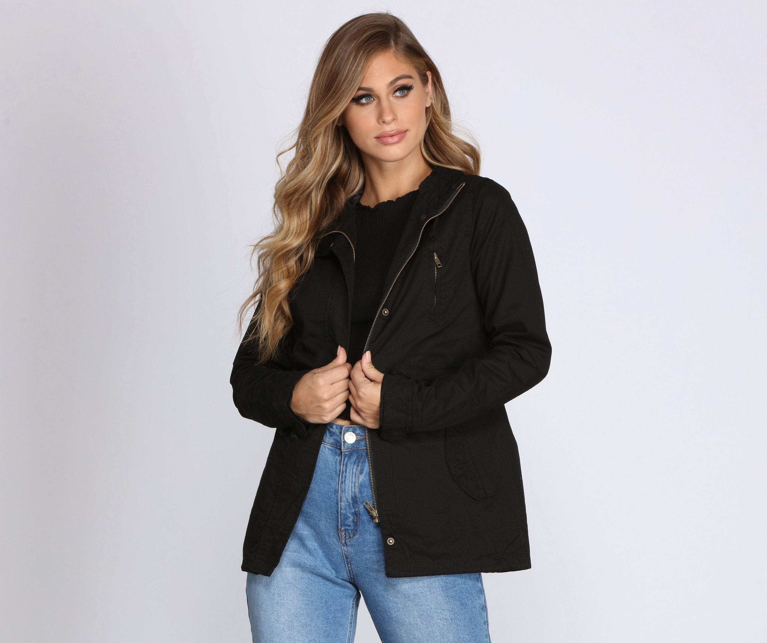 Hooded Out For An Adventure Anorak - Lady Occasions