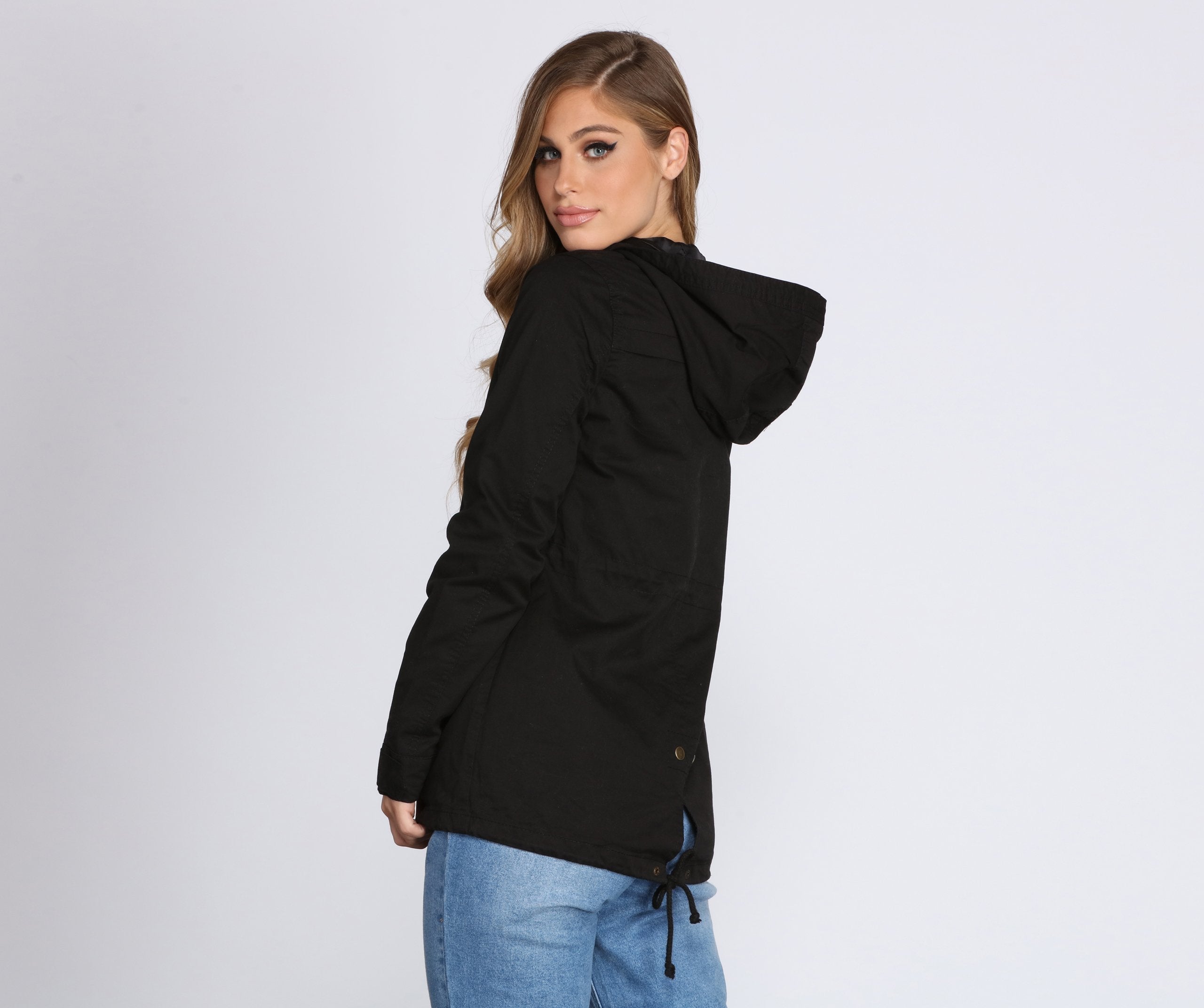 Hooded Out For An Adventure Anorak - Lady Occasions
