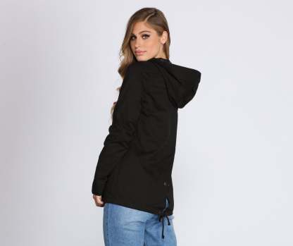 Hooded Out For An Adventure Anorak - Lady Occasions