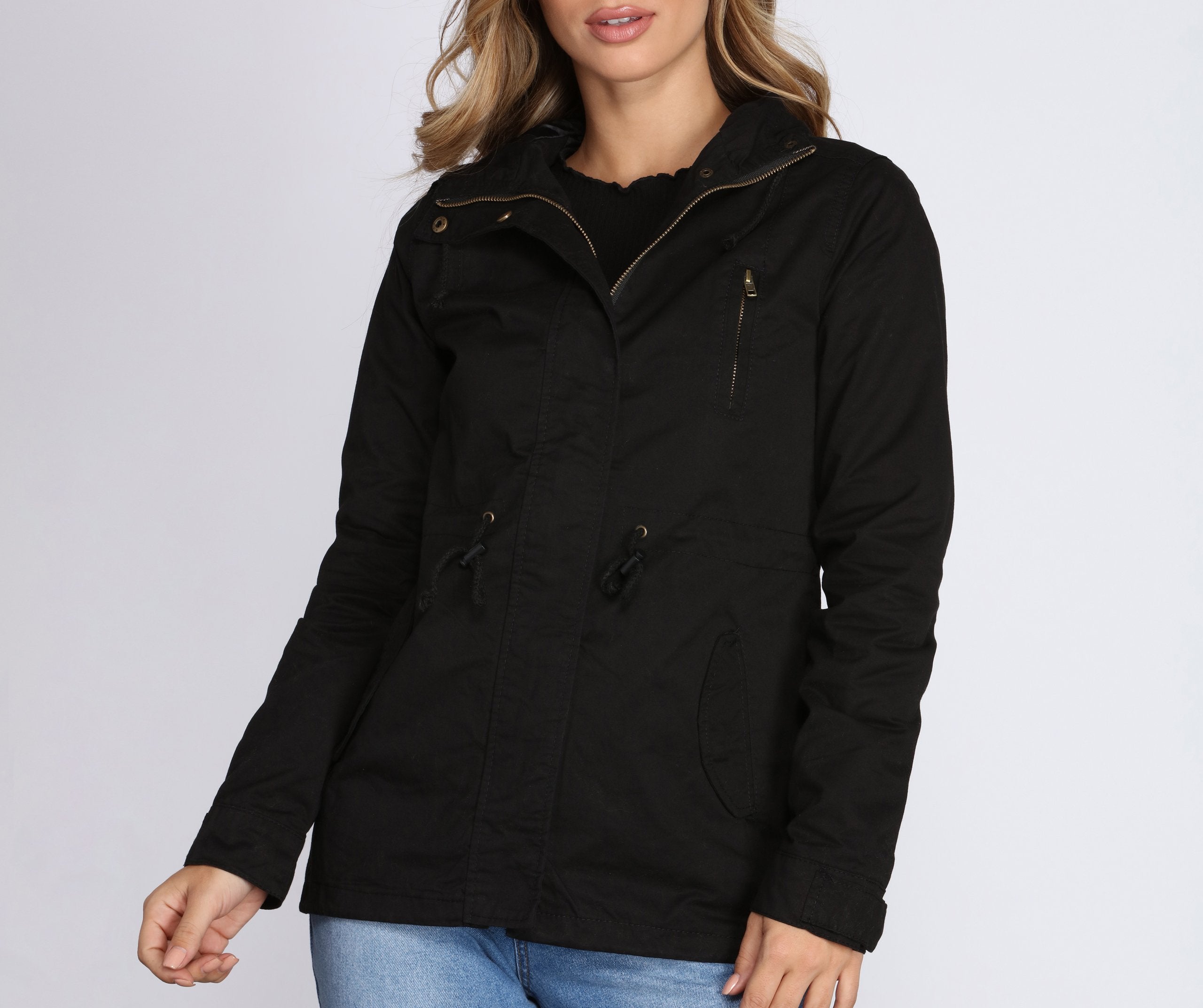 Hooded Out For An Adventure Anorak - Lady Occasions