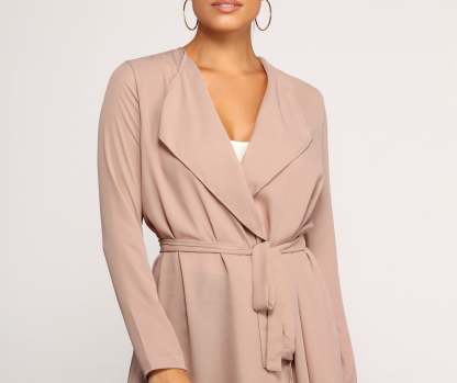 Chic And Sophisticated Trench - Lady Occasions