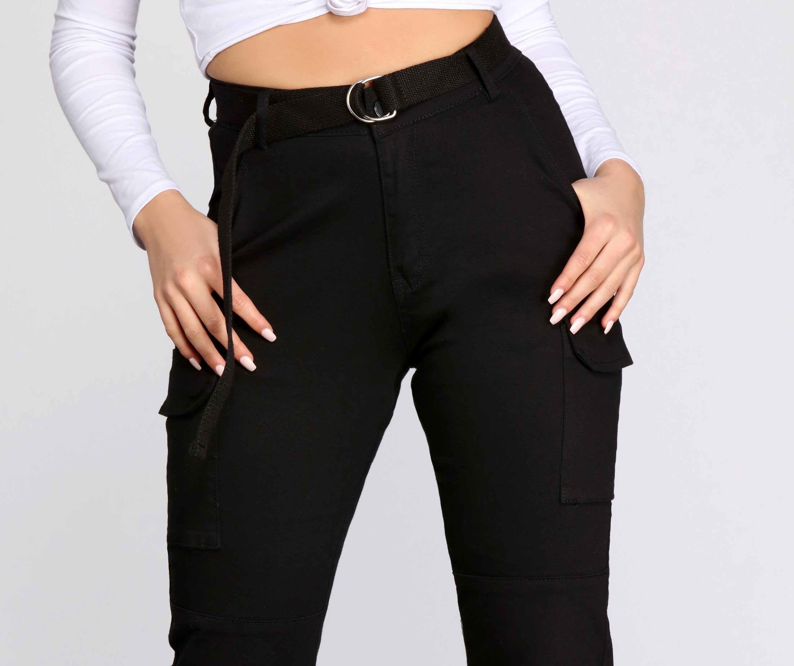 Cutie In Charge Cargo Joggers - Lady Occasions