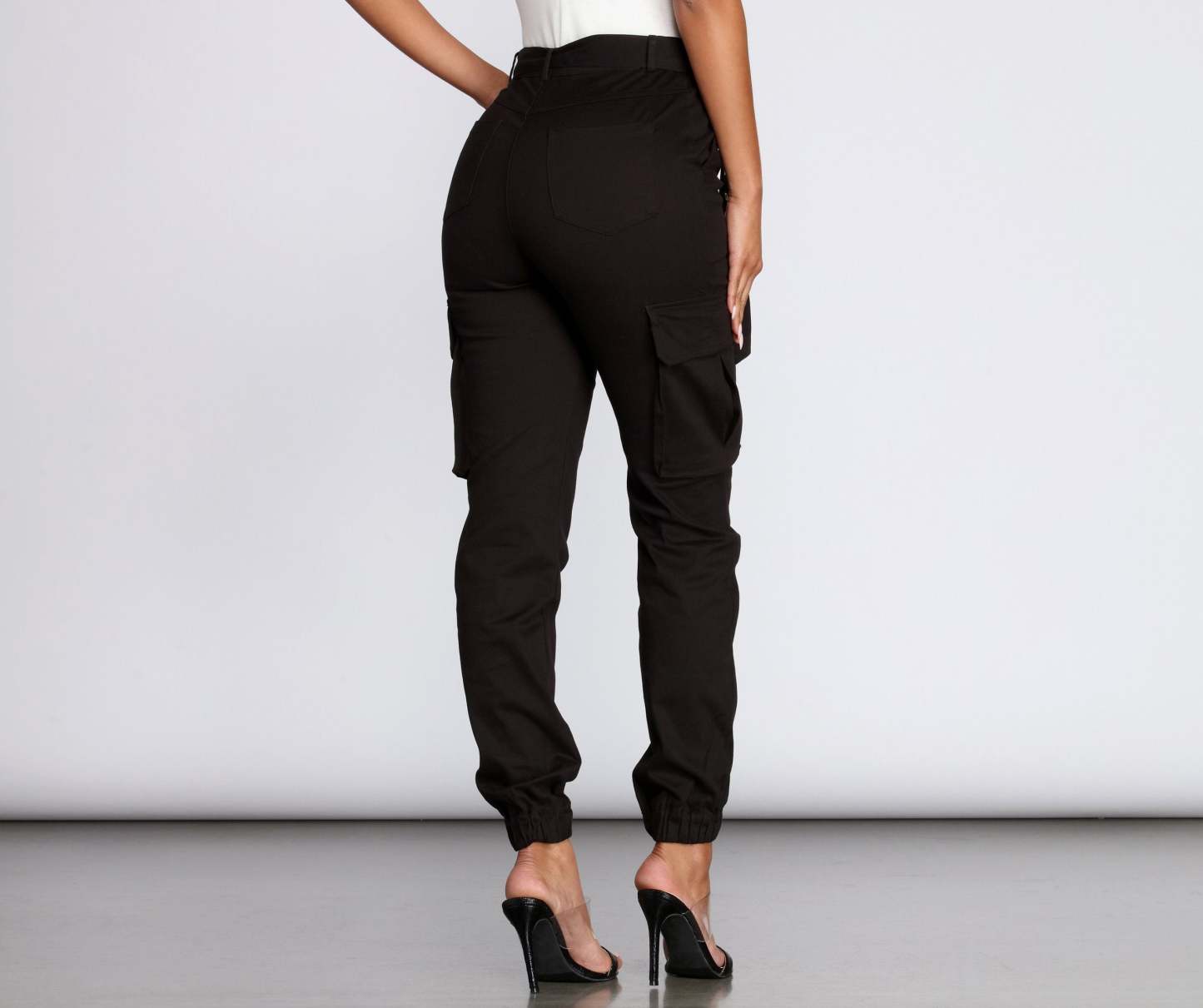 Belted Cutie Cargo Pants - Lady Occasions
