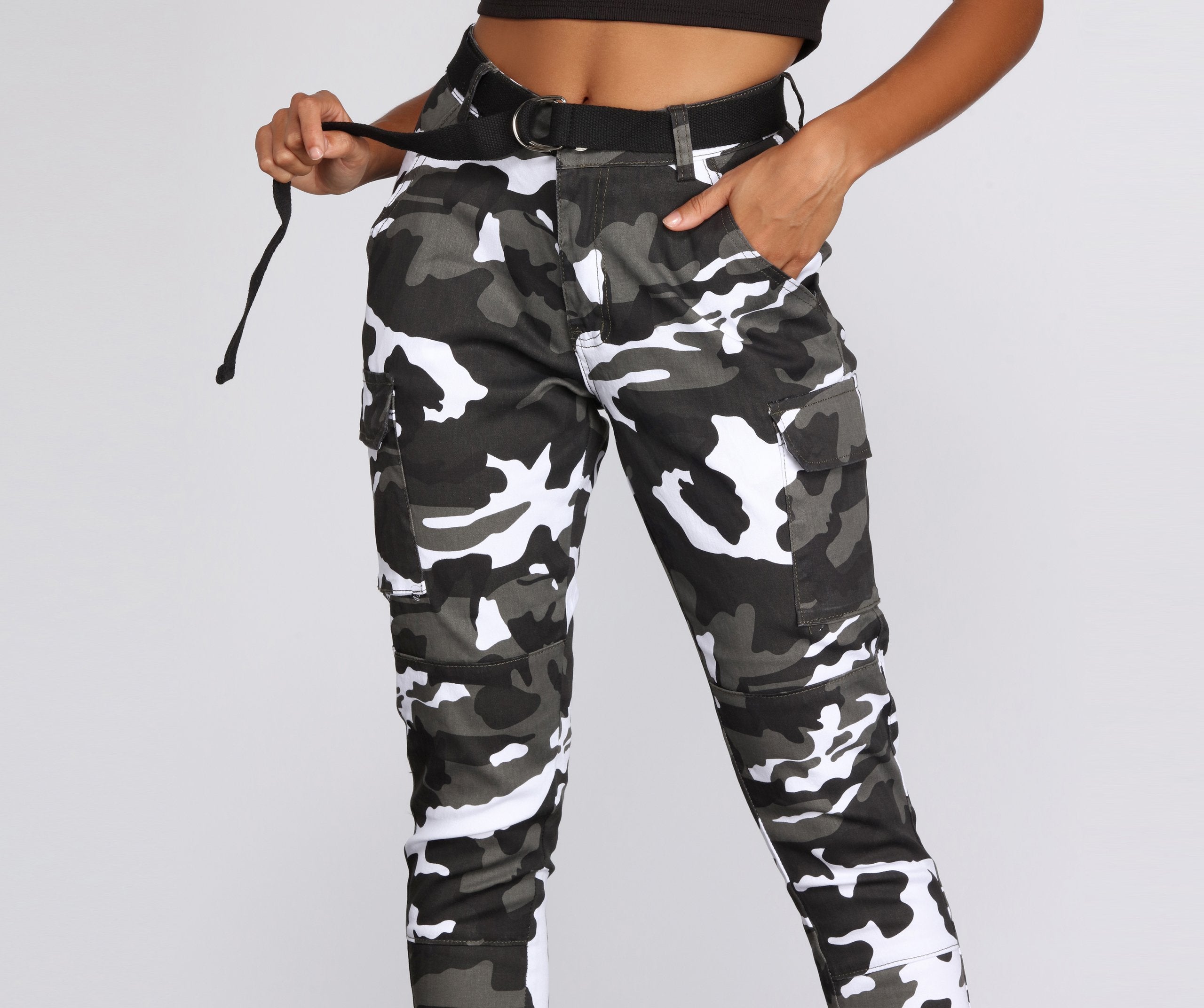 Off The Radar Camo Pants - Lady Occasions