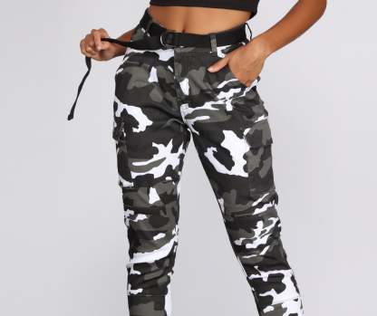 Off The Radar Camo Pants - Lady Occasions
