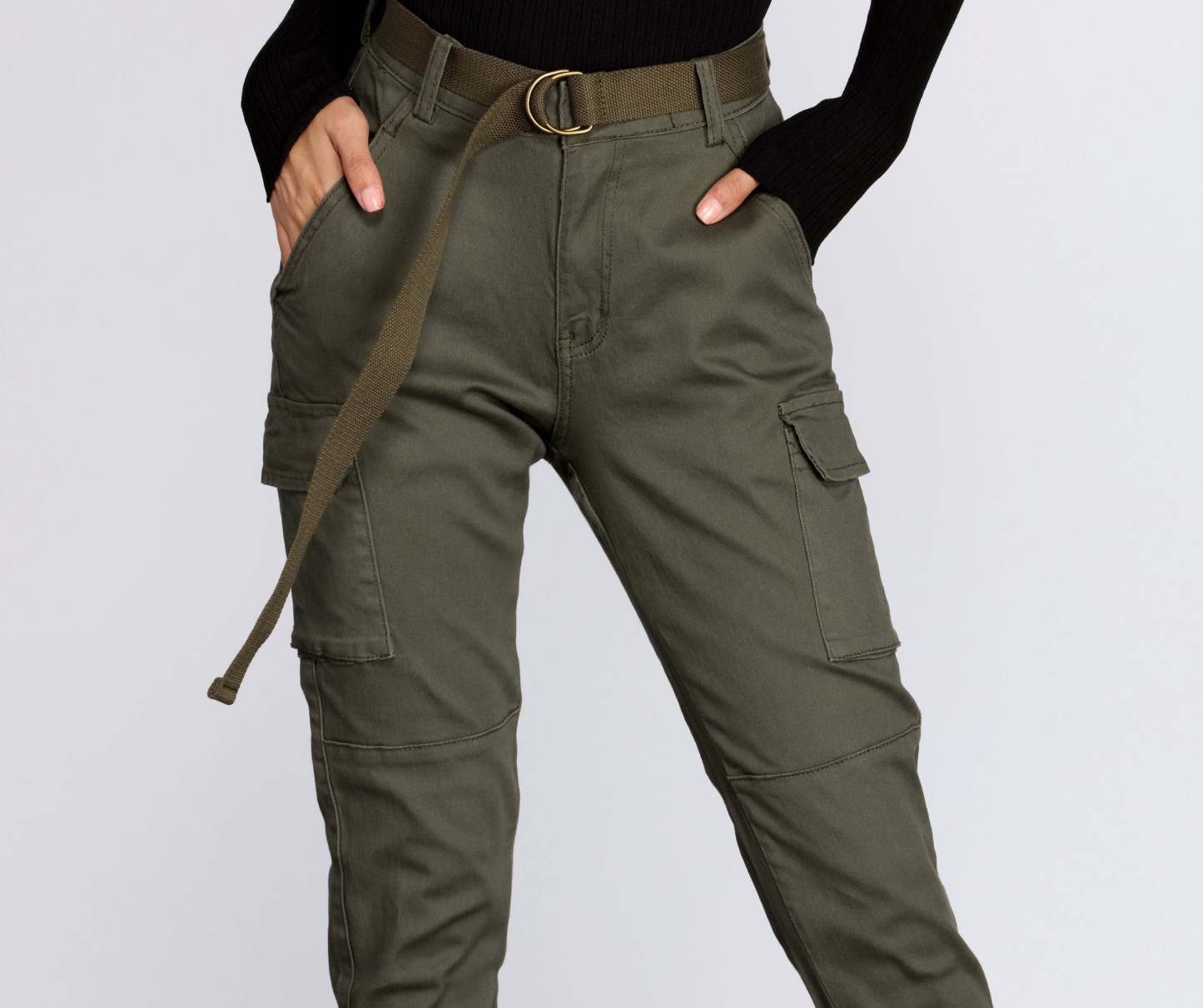 Cutie In Charge Cargo Joggers - Lady Occasions