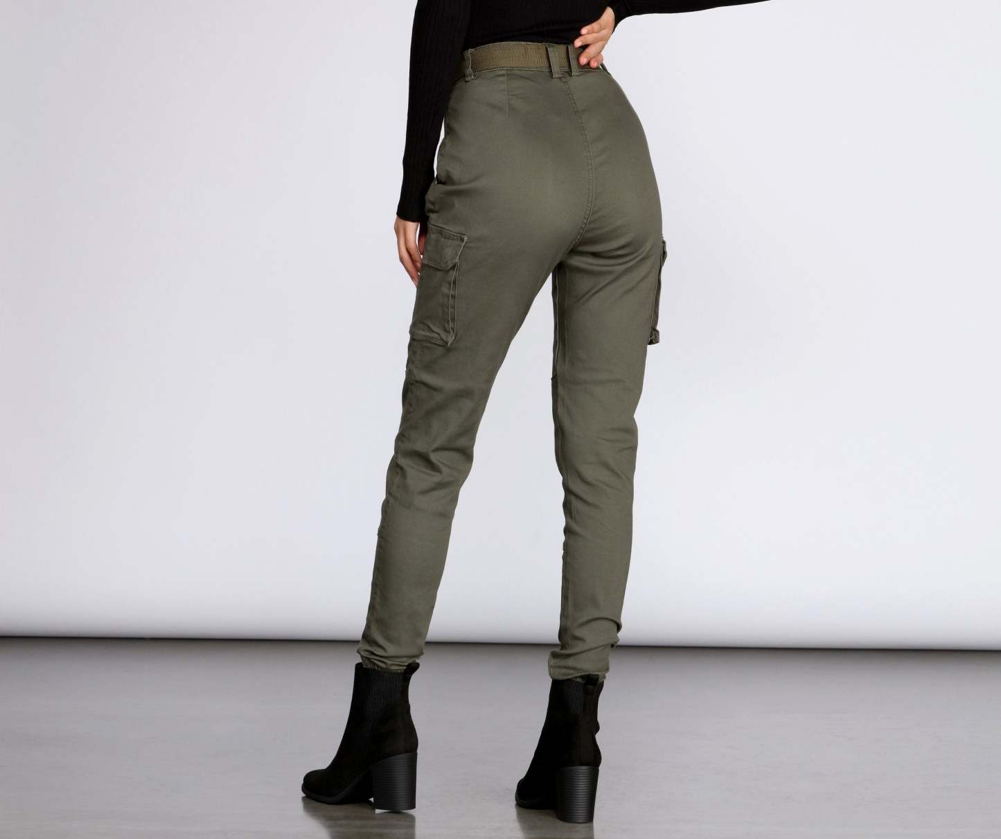Cutie In Charge Cargo Joggers - Lady Occasions