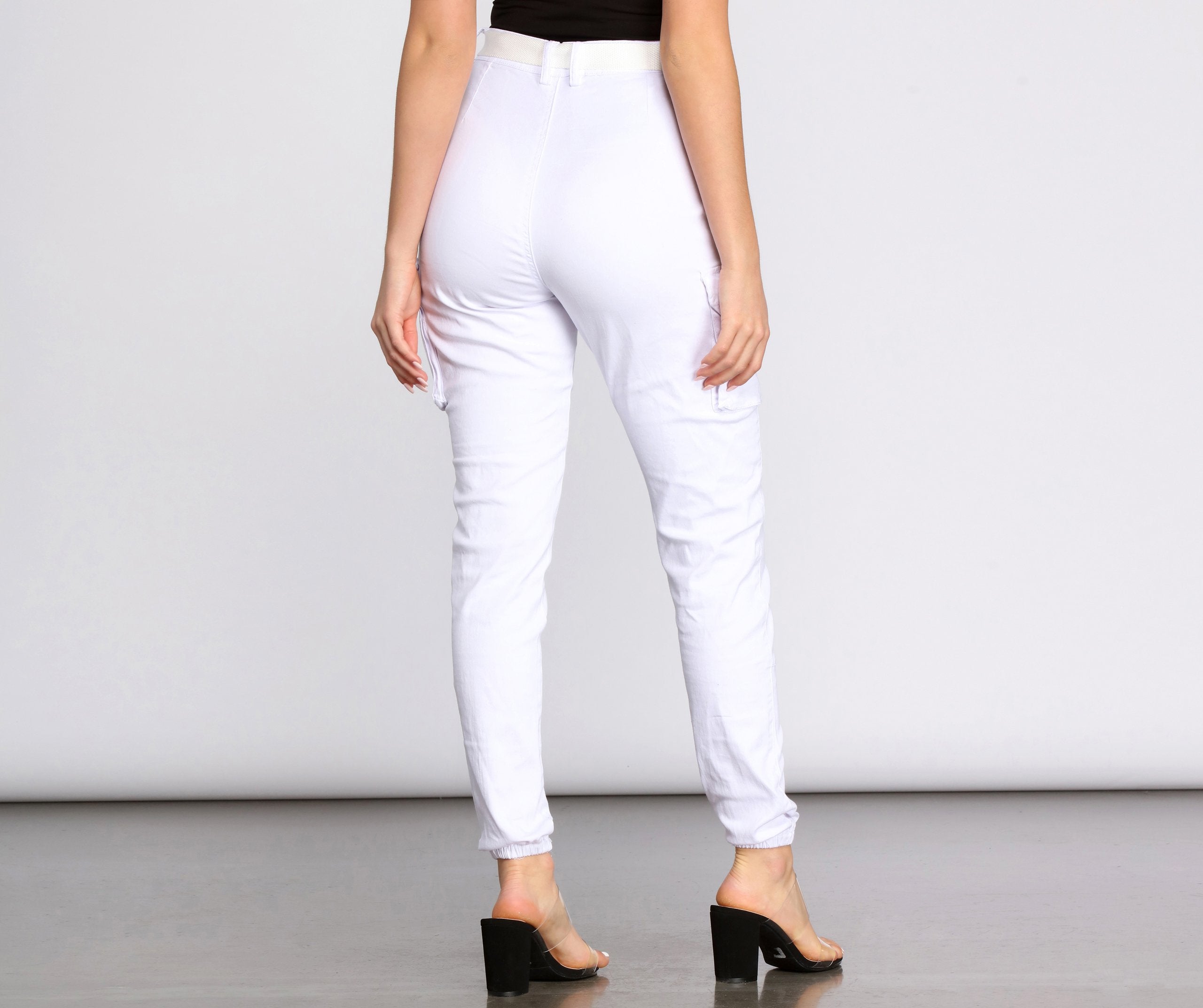 Cutie In Charge Cargo Joggers - Lady Occasions