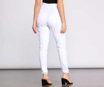 Cutie In Charge Cargo Joggers - Lady Occasions