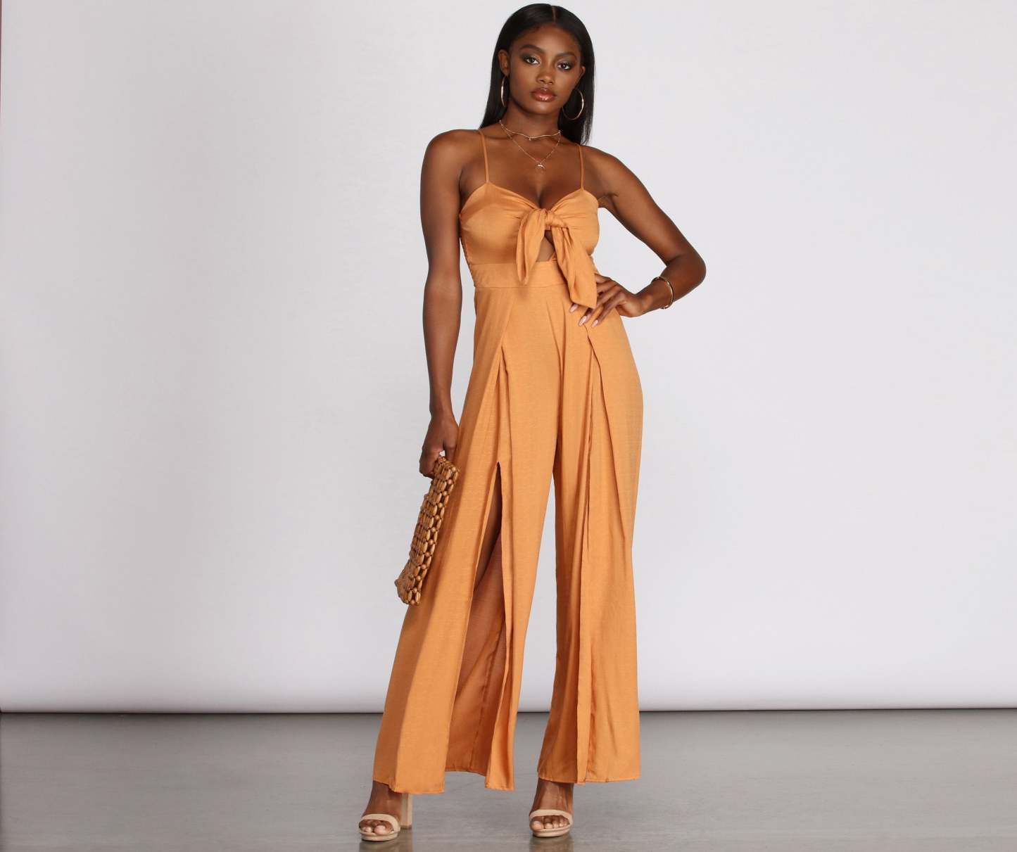Sweet Surprise Wide Leg Jumpsuit - Lady Occasions
