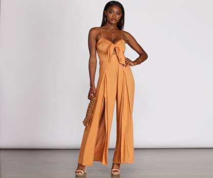 Sweet Surprise Wide Leg Jumpsuit - Lady Occasions