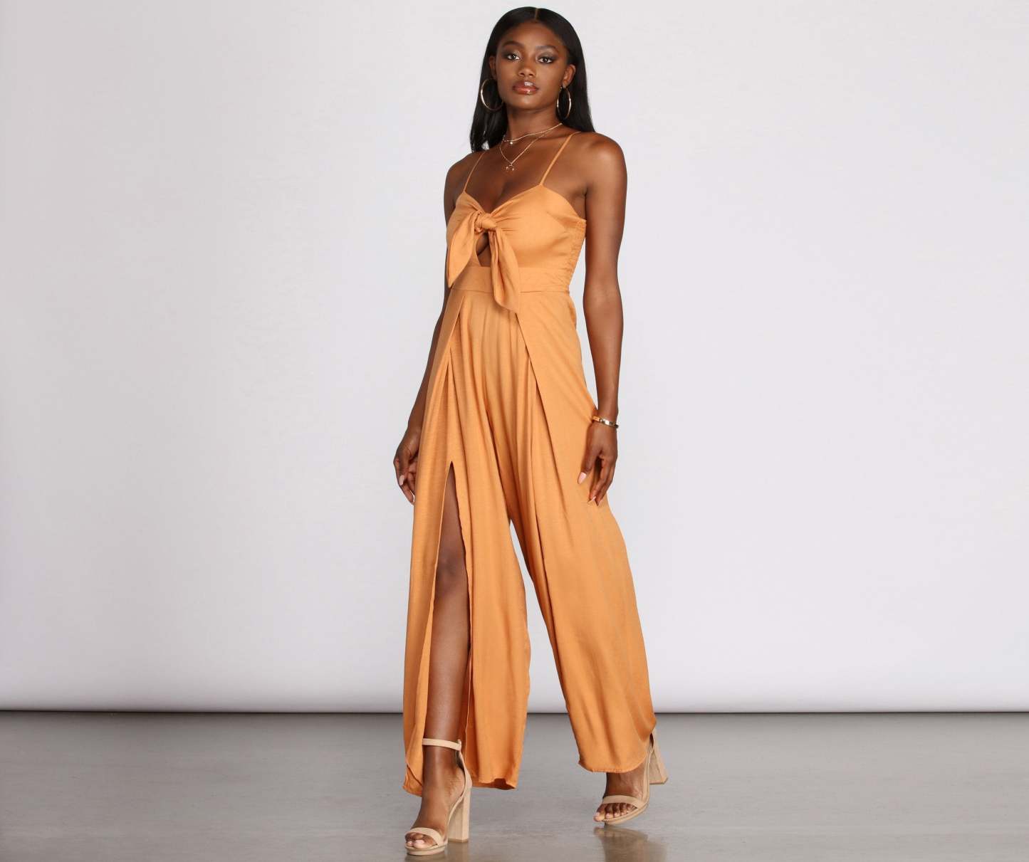 Sweet Surprise Wide Leg Jumpsuit - Lady Occasions