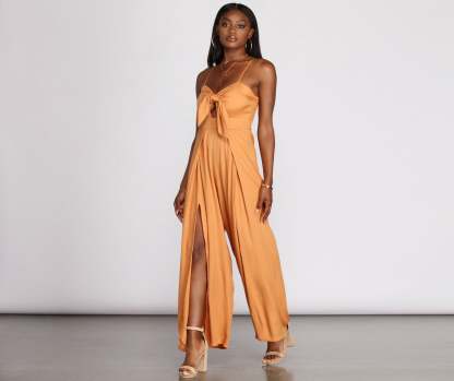 Sweet Surprise Wide Leg Jumpsuit - Lady Occasions