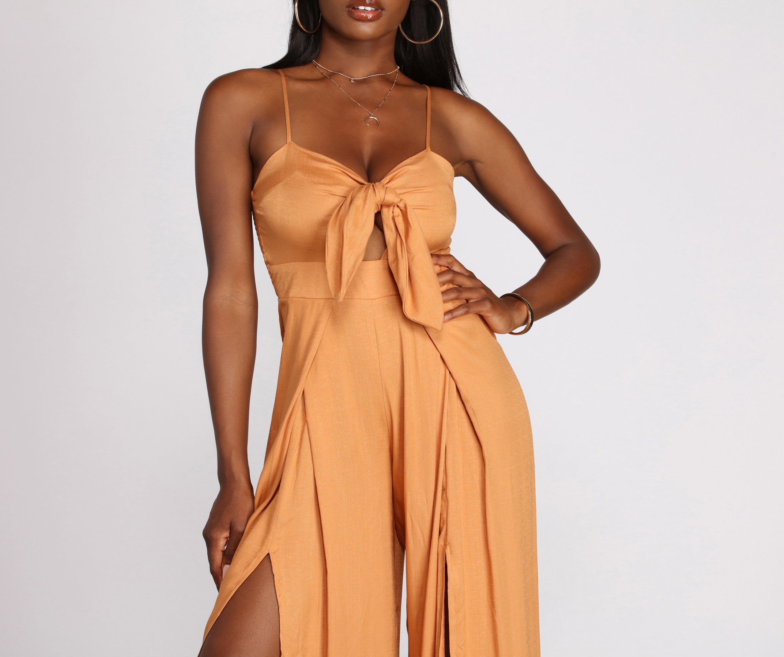 Sweet Surprise Wide Leg Jumpsuit - Lady Occasions