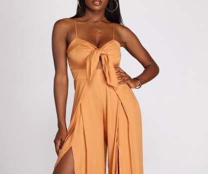 Sweet Surprise Wide Leg Jumpsuit - Lady Occasions