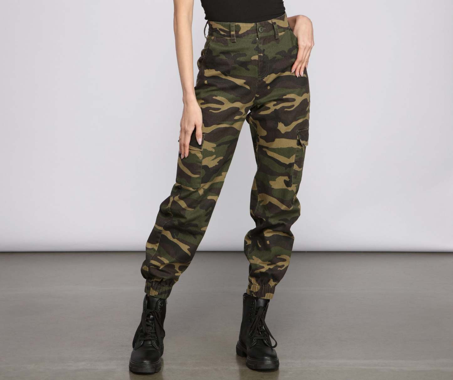 Undercover Camo Cargo Joggers - Lady Occasions