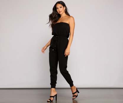Take On The Day Jogger Jumpsuit - Lady Occasions
