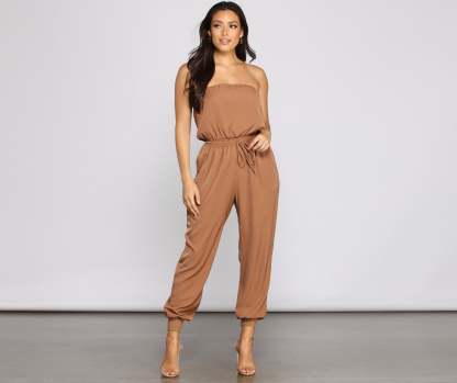 Take On The Day Jogger Jumpsuit - Lady Occasions
