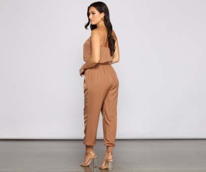 Take On The Day Jogger Jumpsuit - Lady Occasions