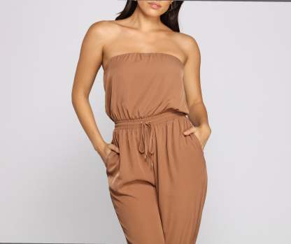 Take On The Day Jogger Jumpsuit - Lady Occasions