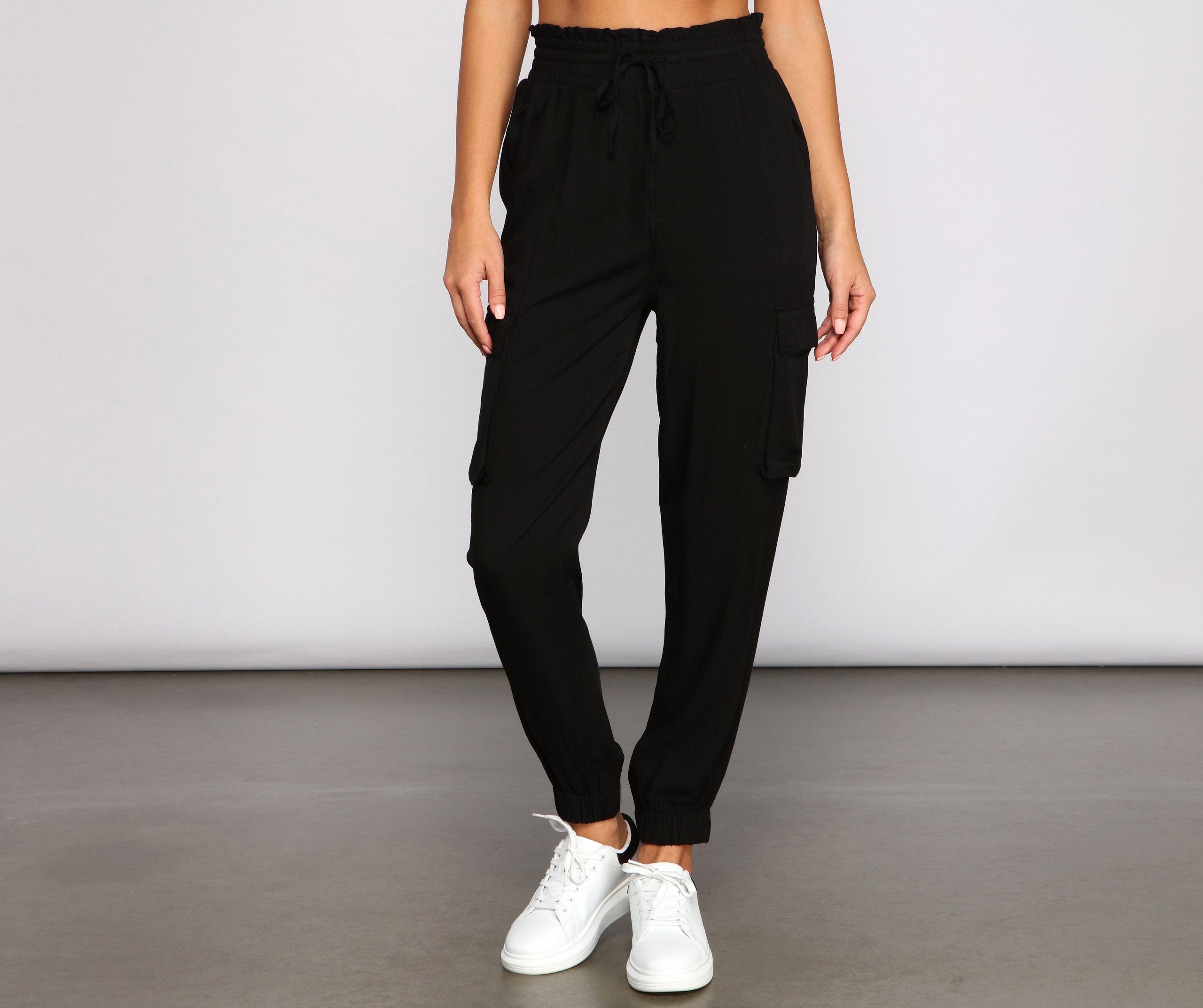 Trendy Moment Cargo Joggers - Lady Occasions