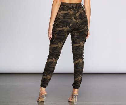 Off The Radar Camo Pants - Lady Occasions