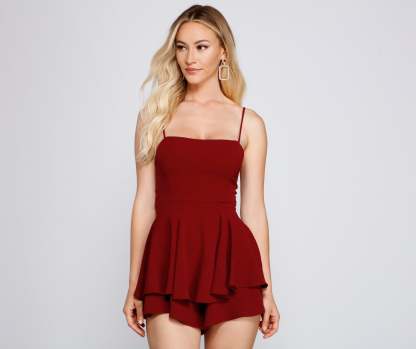 Sealed With Style Skater Romper - Lady Occasions