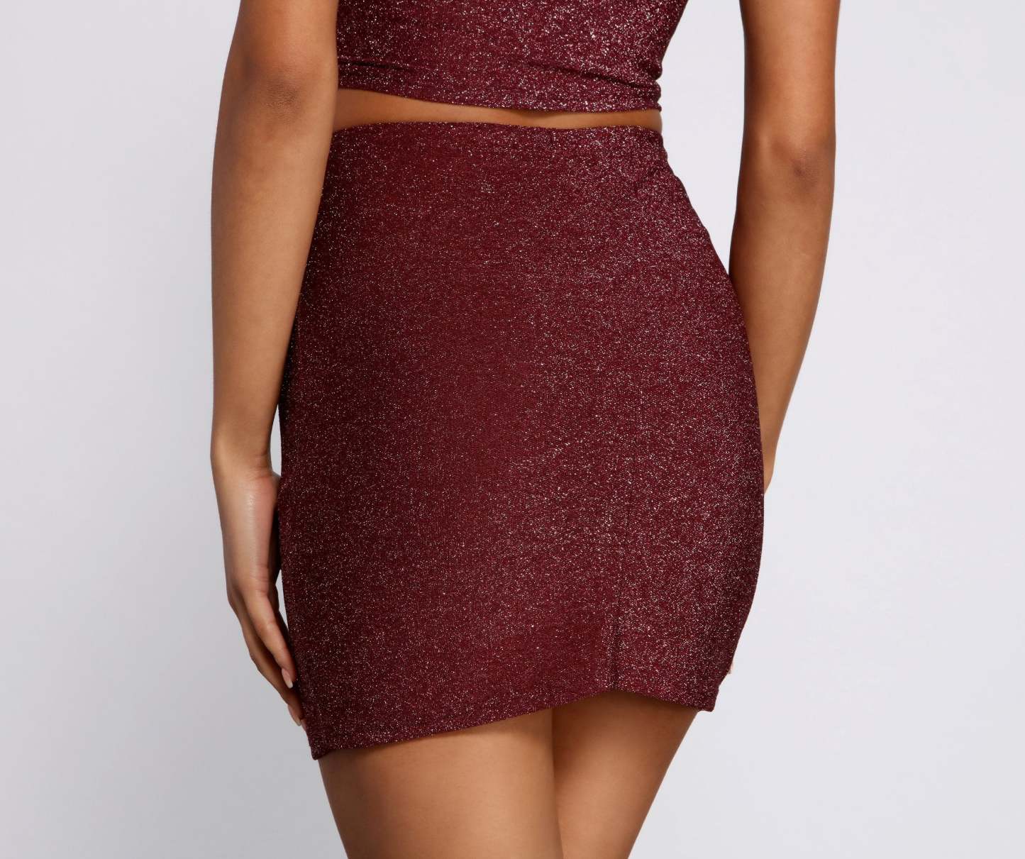 Glitter And Glam Mini Skirt - Lady Occasions