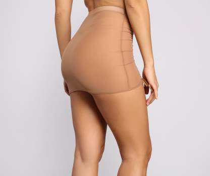 Cinched and Chic Mesh Swim Coverup - Lady Occasions