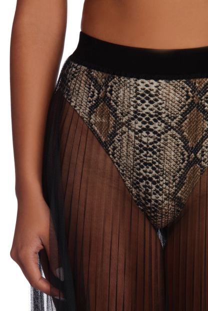 Mesmerizing In Mesh Maxi Skirt - Lady Occasions