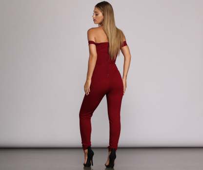 On Your Radar Sweetheart Jumpsuit - Lady Occasions
