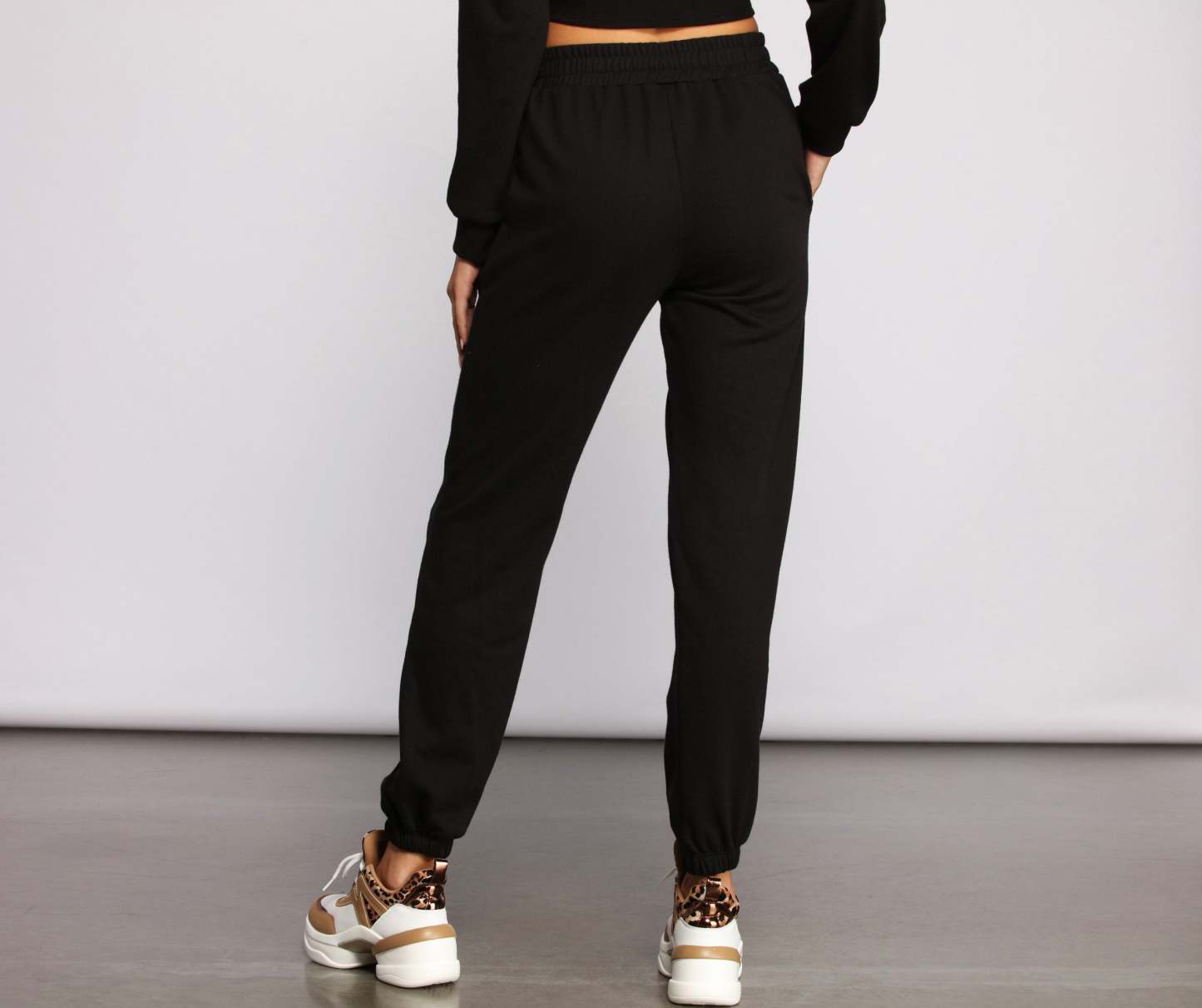 Cozy-Chic French Terry Joggers - Lady Occasions