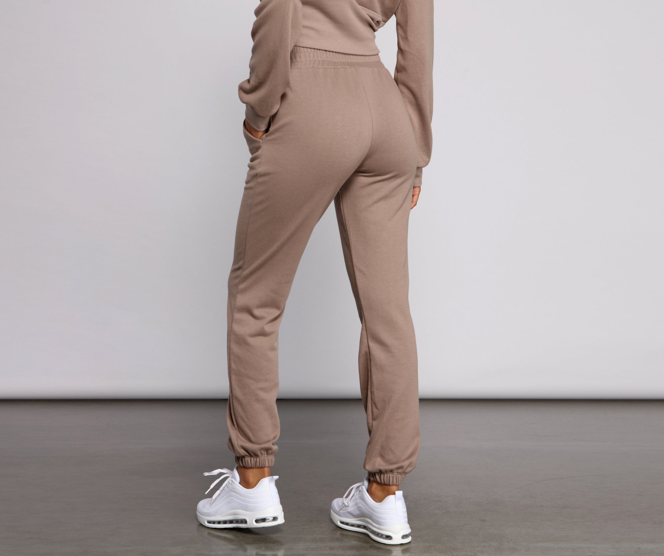 Cozy-Chic French Terry Joggers - Lady Occasions