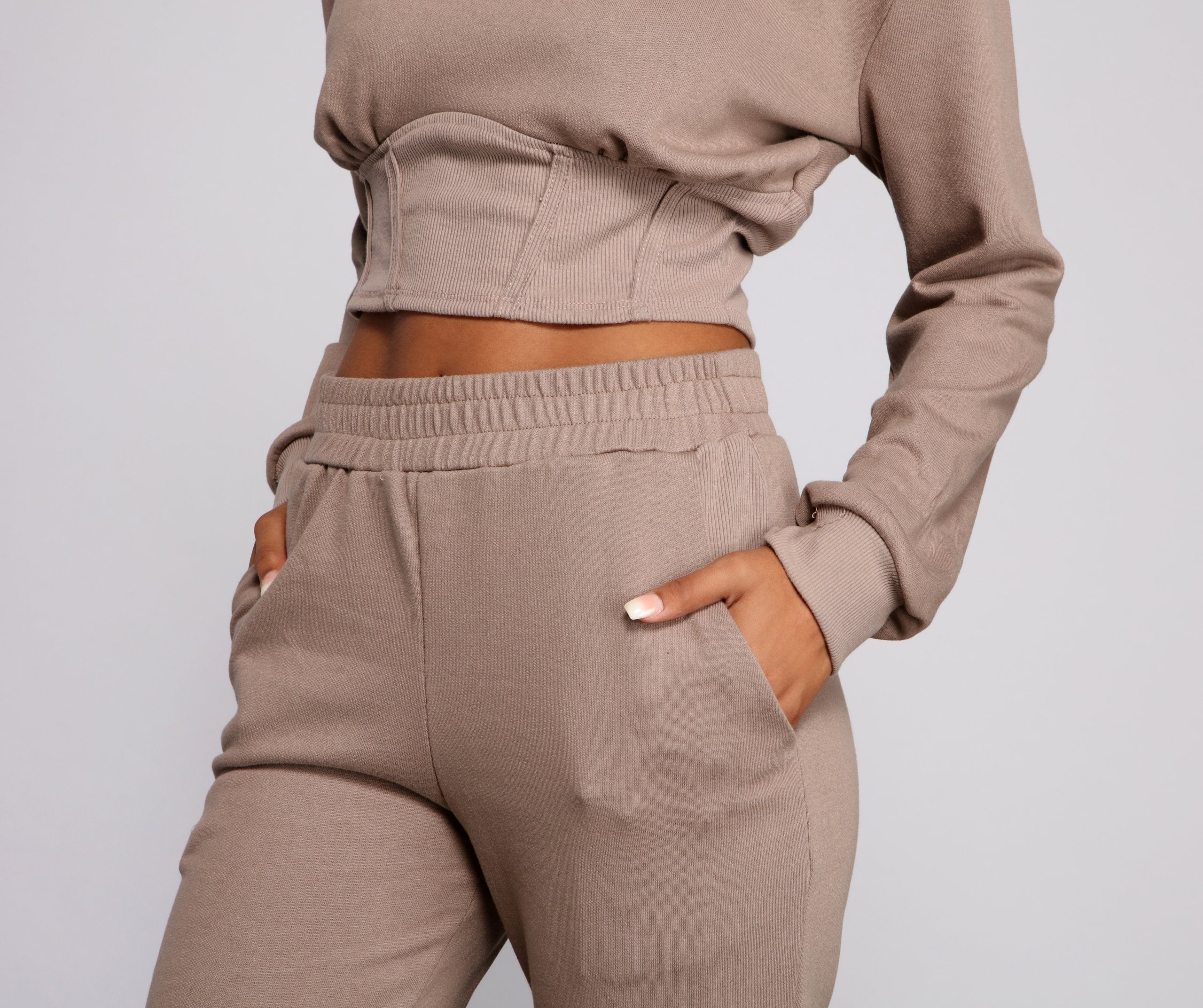 Cozy-Chic French Terry Joggers - Lady Occasions