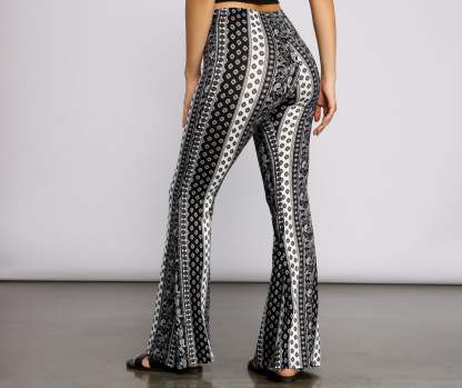 Wanderlust Beauty Flared Pants - Lady Occasions