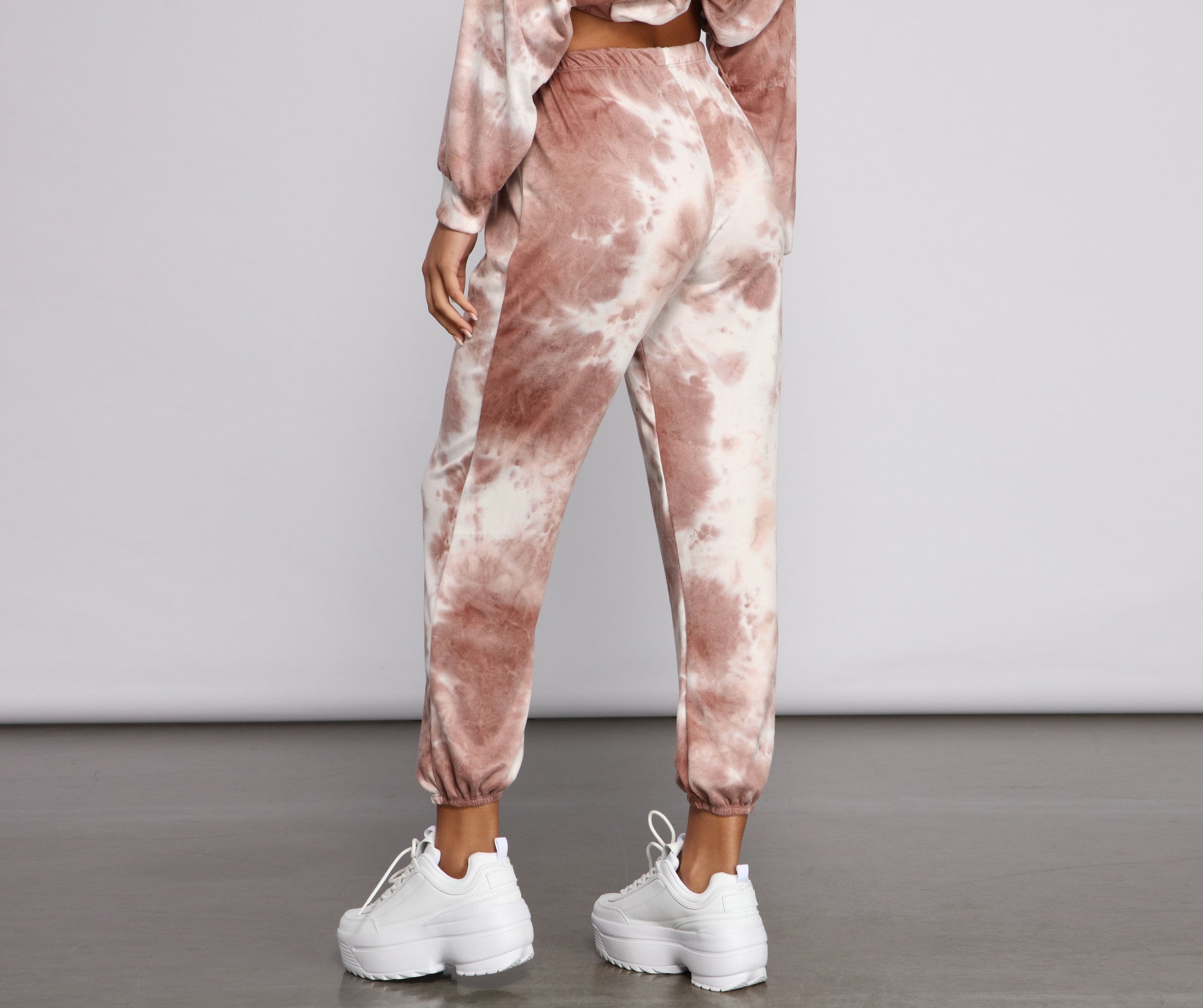 Colorfully Chic Tie Dye Joggers - Lady Occasions