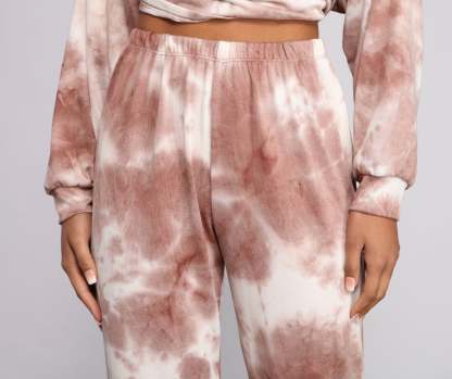 Colorfully Chic Tie Dye Joggers - Lady Occasions