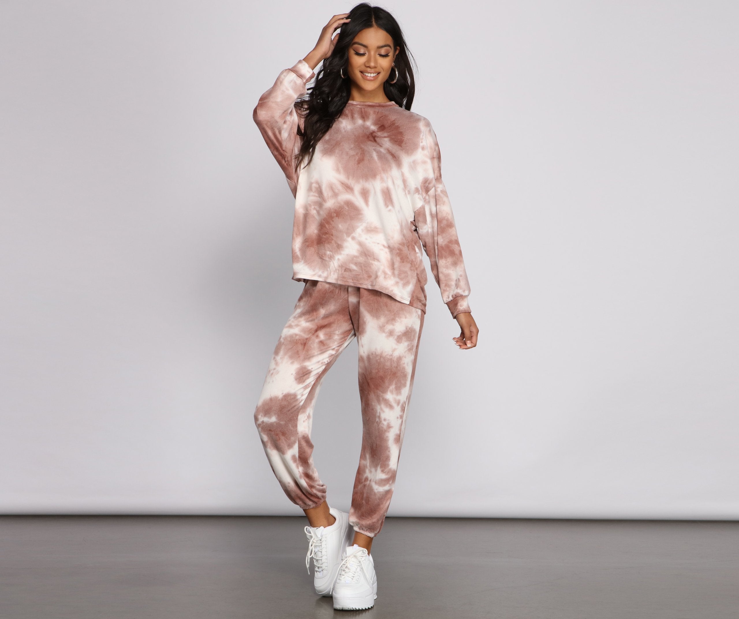 Colorfully Chic Tie Dye Joggers - Lady Occasions