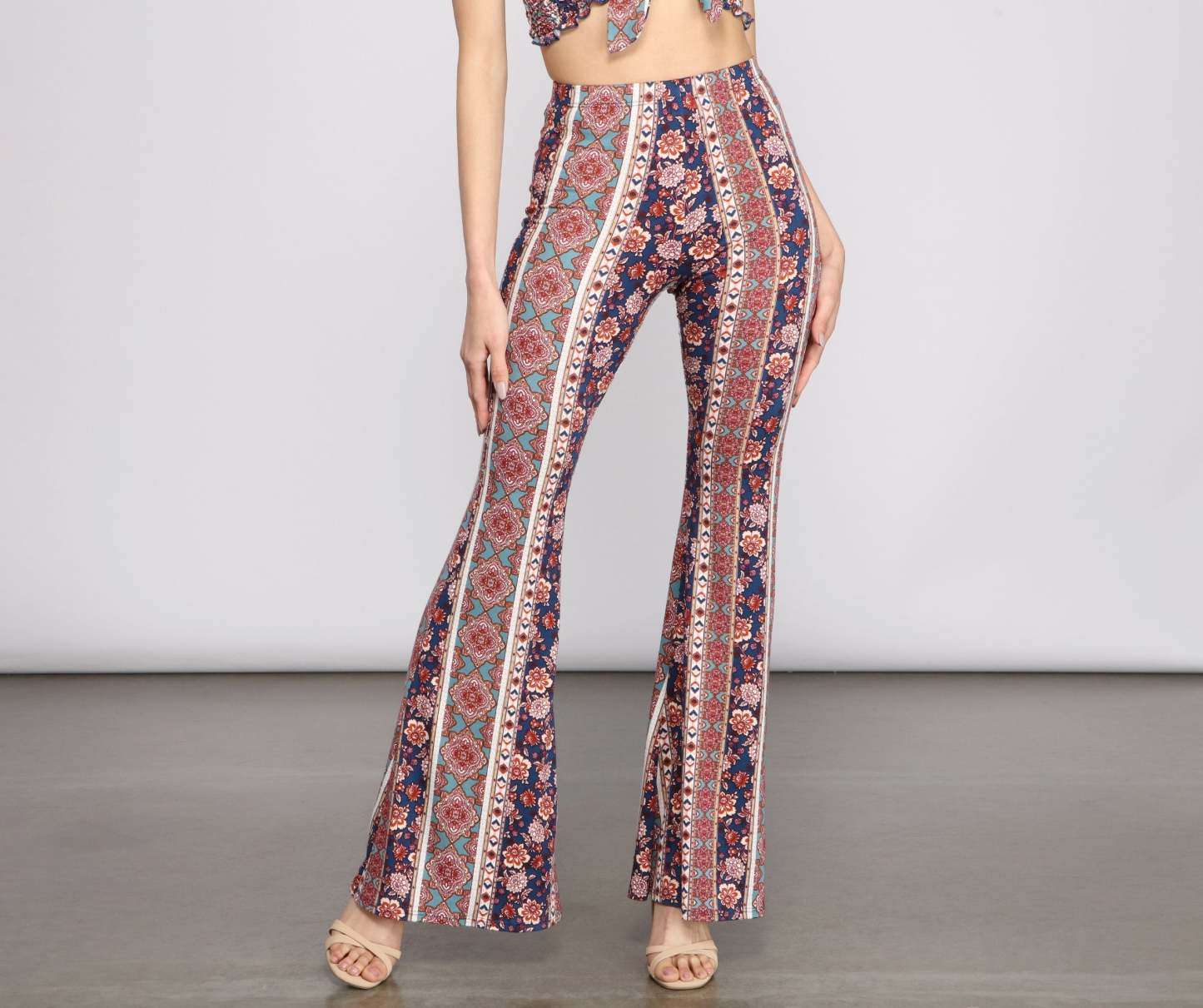 Wanderlust Beauty Flared Pants - Lady Occasions