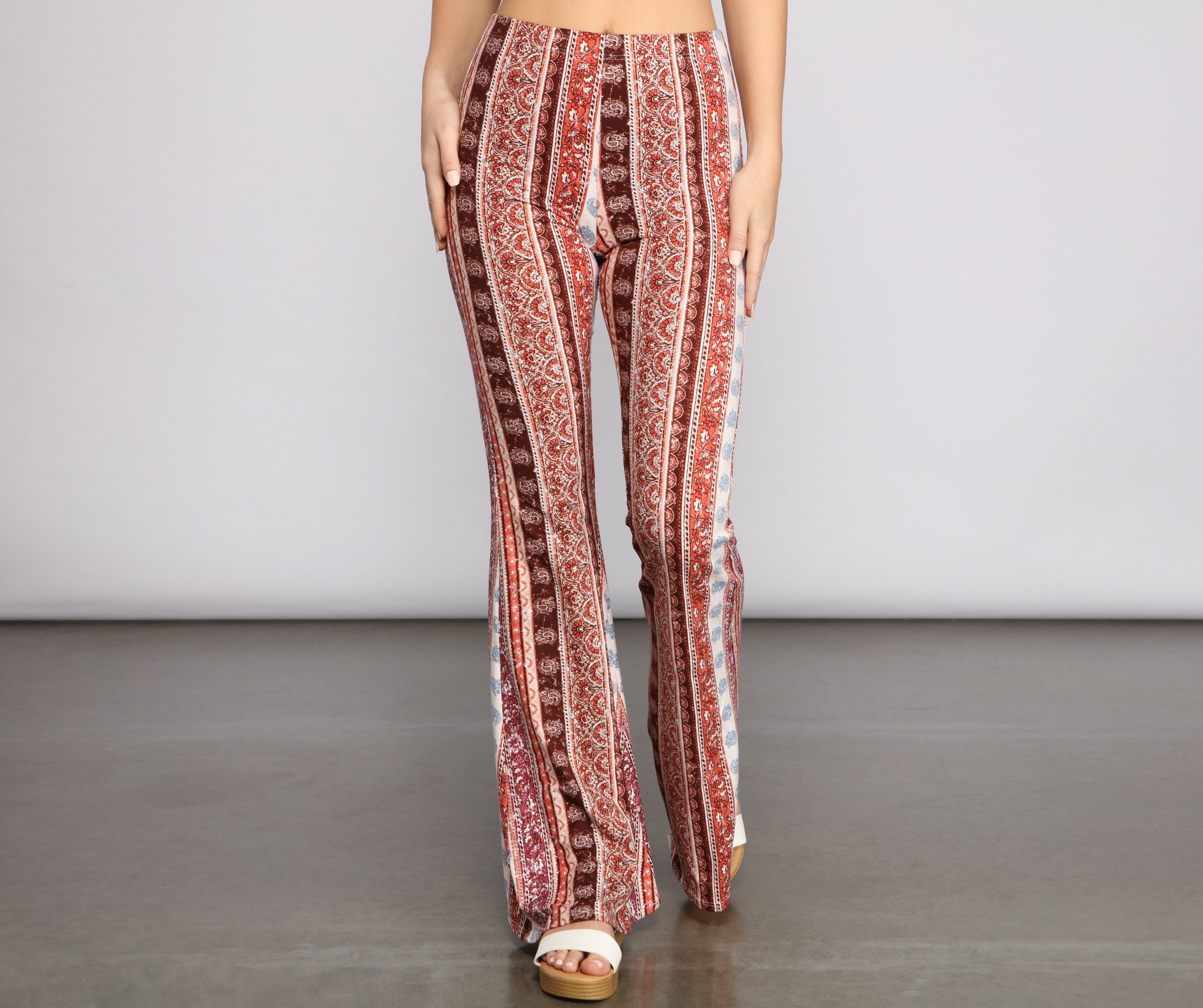 Wanderlust Beauty Flared Pants - Lady Occasions