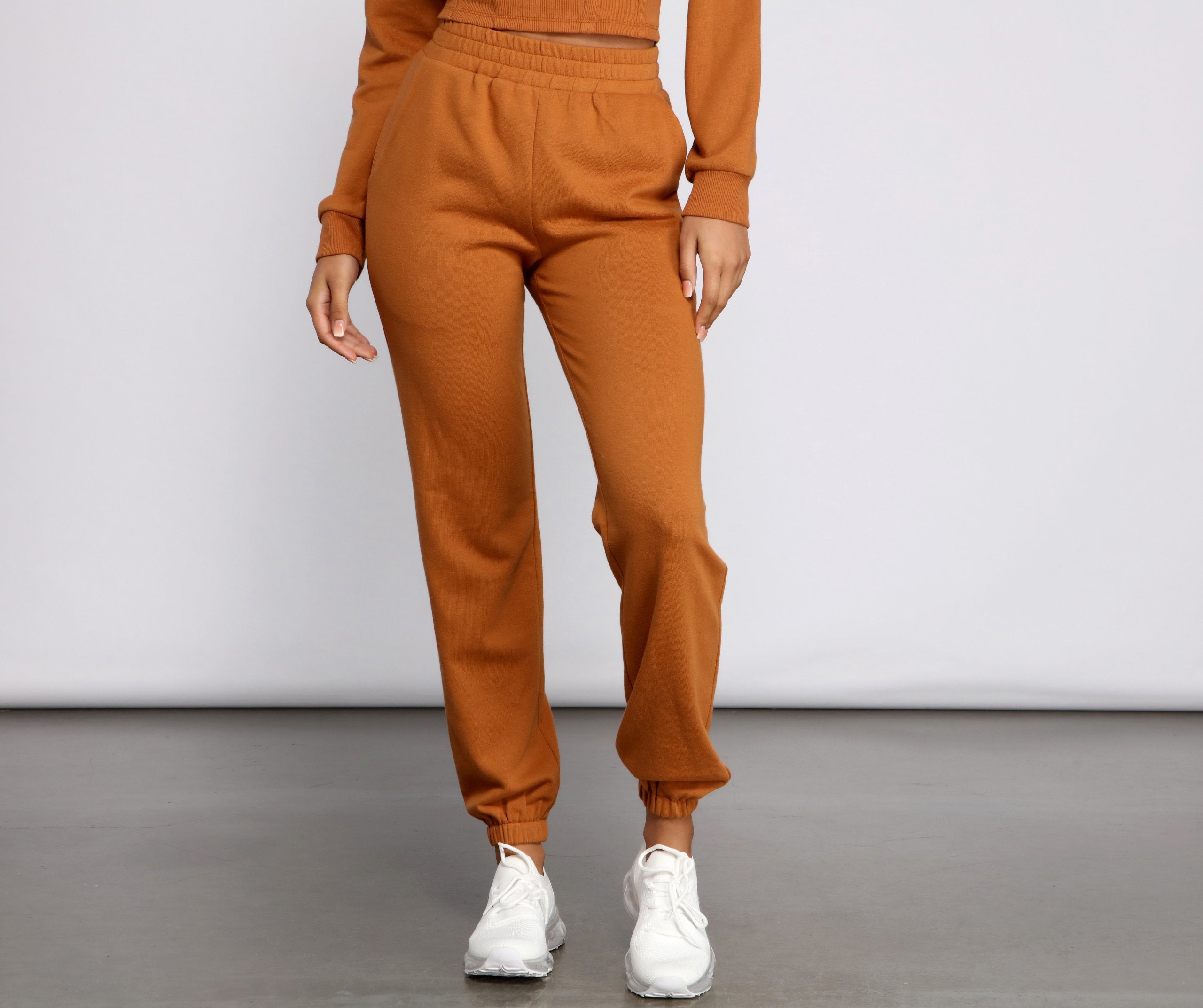 Cozy-Chic French Terry Joggers - Lady Occasions