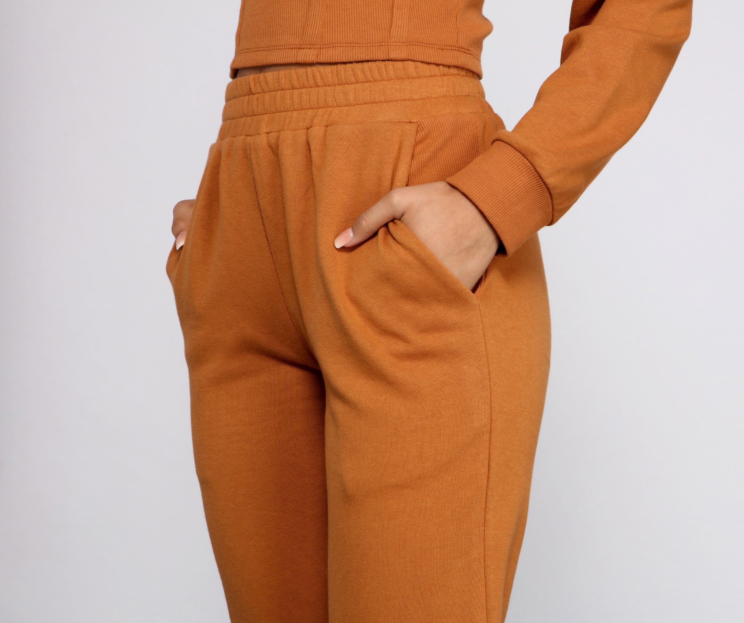 Cozy-Chic French Terry Joggers - Lady Occasions