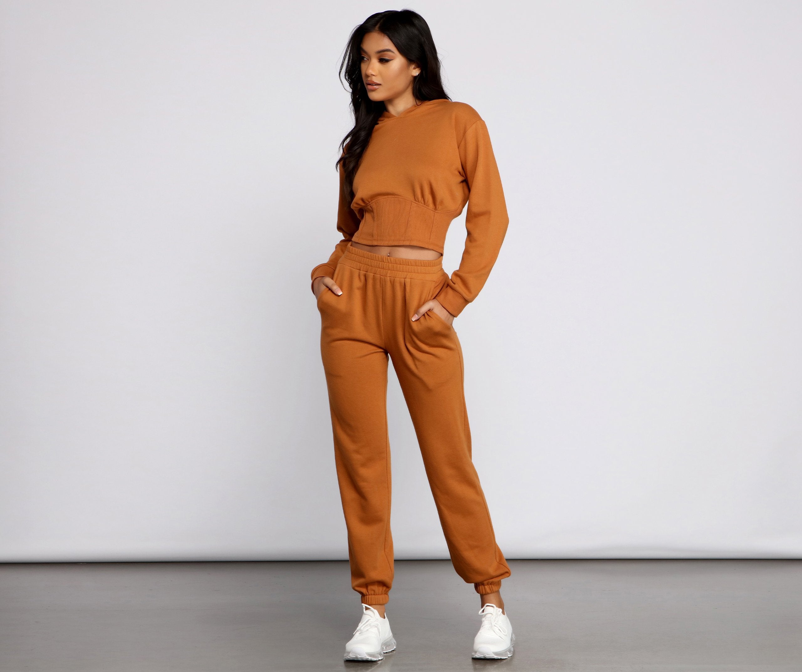Cozy-Chic French Terry Joggers - Lady Occasions