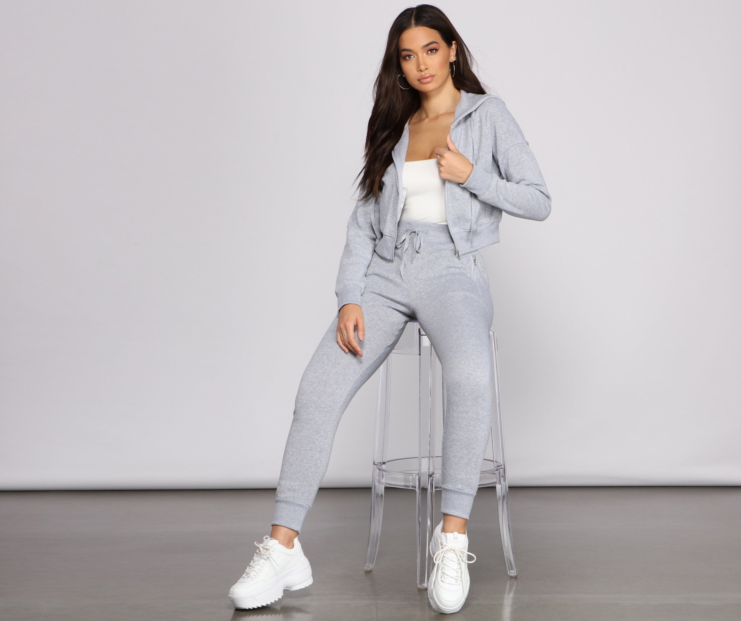 Cute And Casual Basic Joggers - Lady Occasions