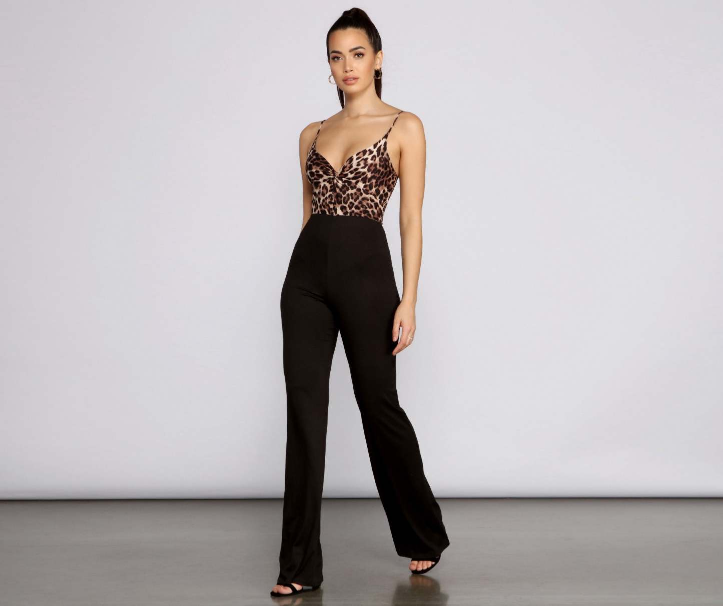 Wild At Heart Leopard Print Jumpsuit - Lady Occasions