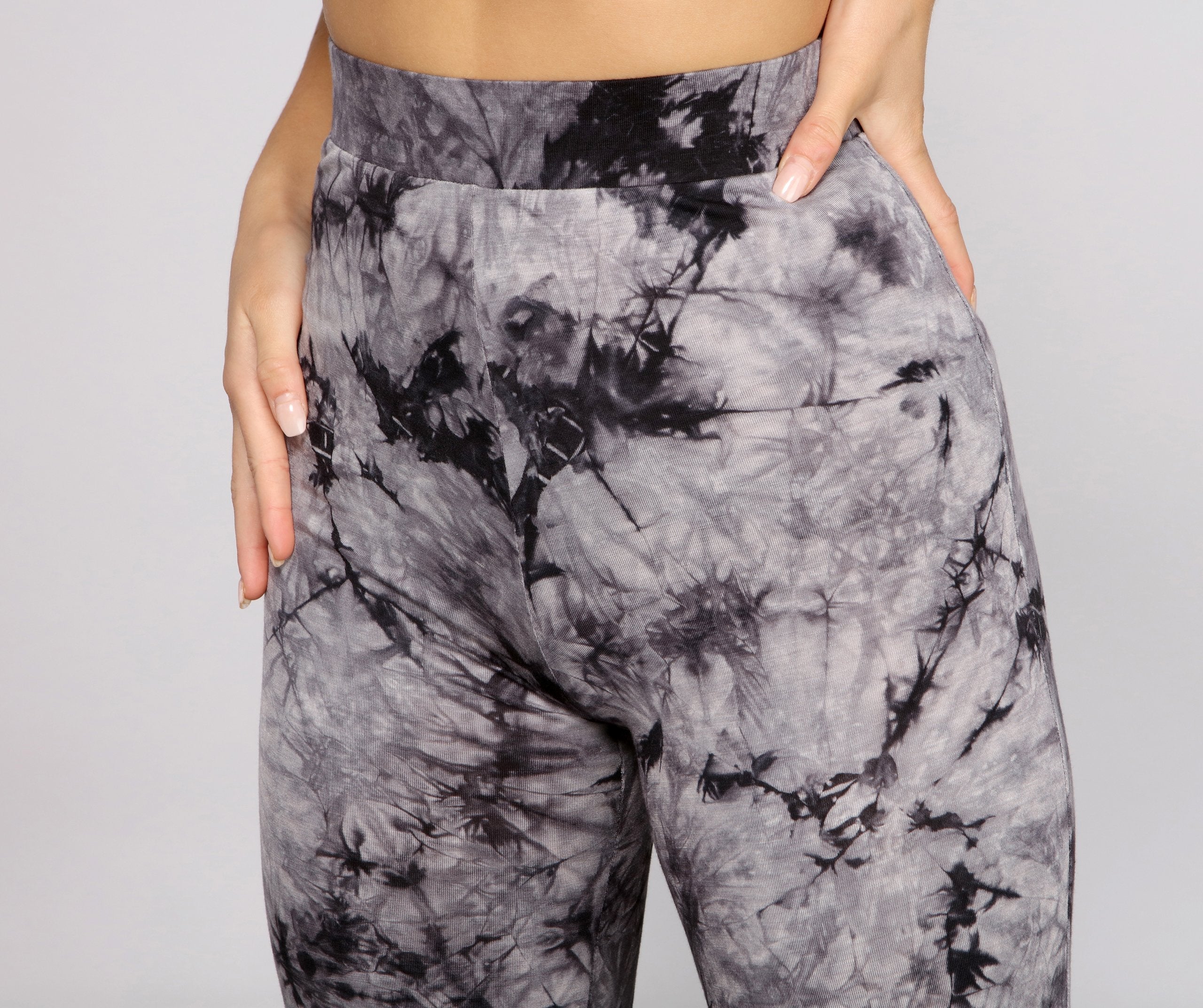 Go With The Flow Tie-Dye Pants - Lady Occasions