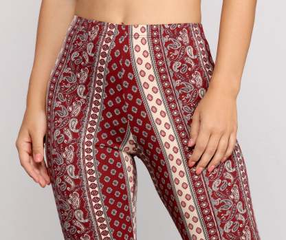 Wanderlust Beauty Flared Pants - Lady Occasions