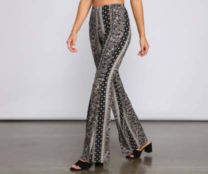 Wanderlust Beauty Flared Pants - Lady Occasions