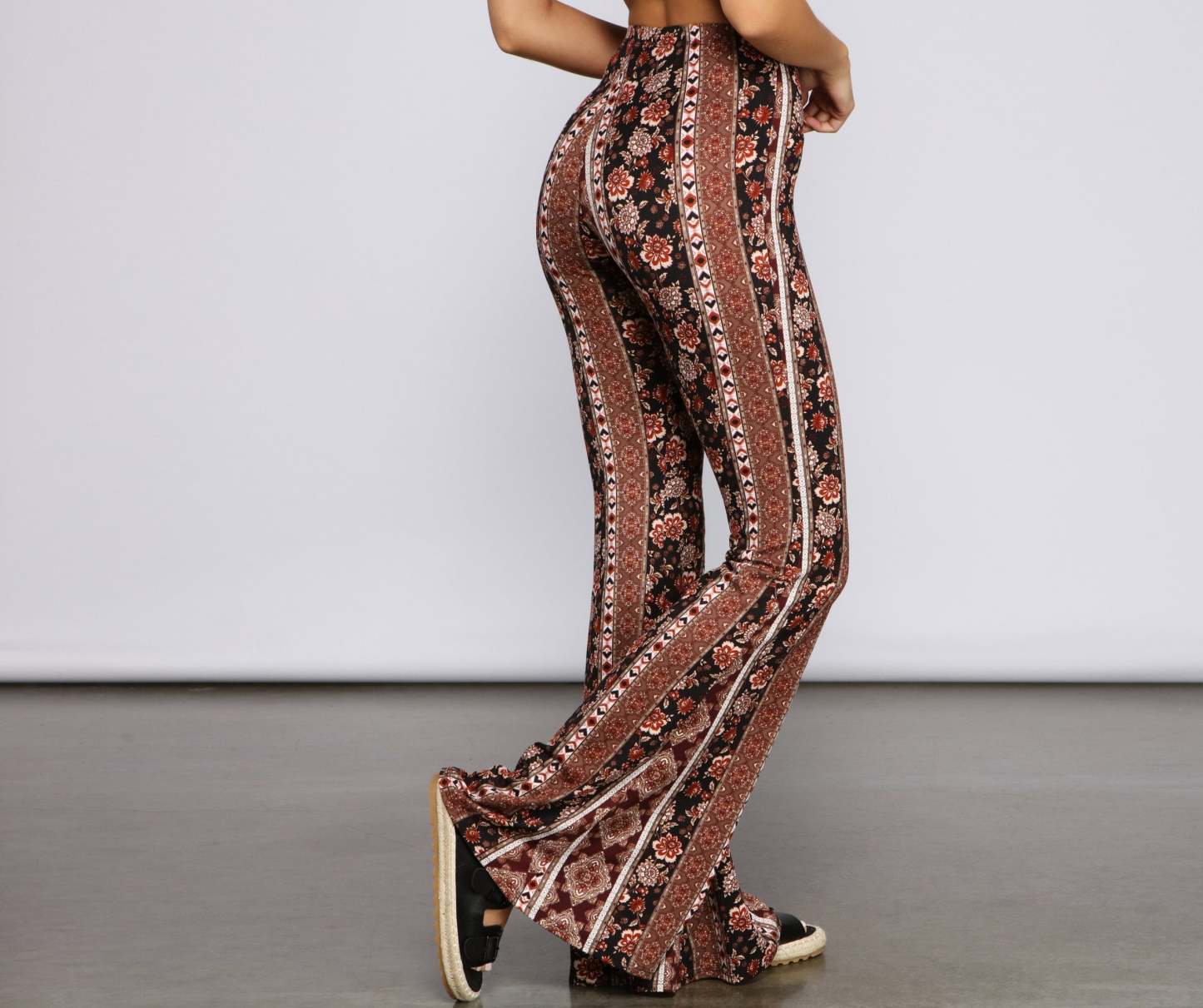 Wanderlust Beauty Flared Pants - Lady Occasions